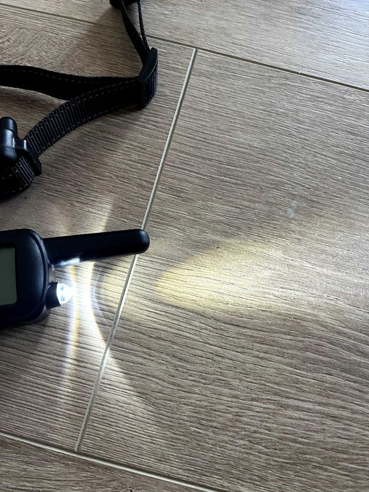 Zgarda cu sunet si vibratie pentru caini, NOU, stare perfecta.