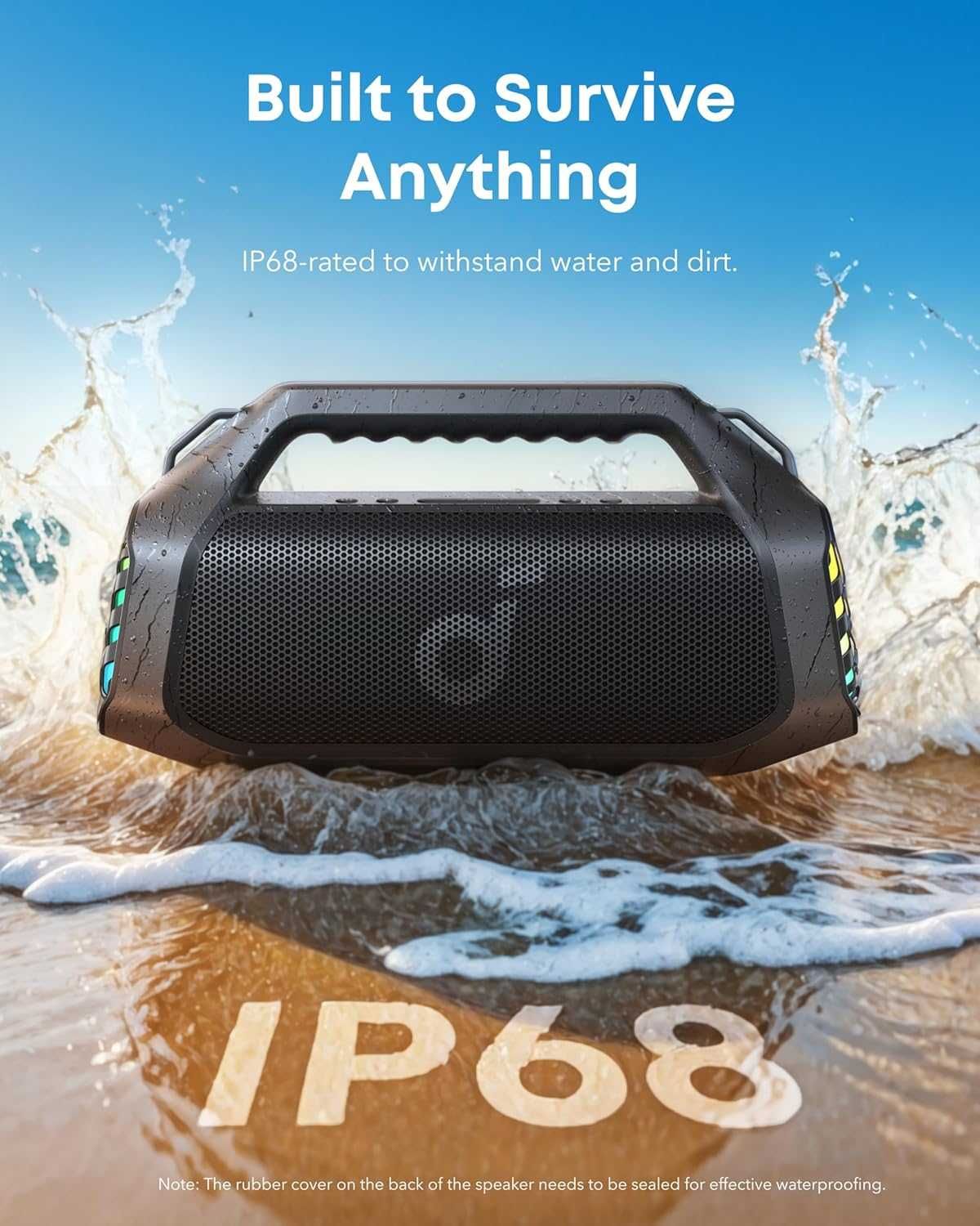 Anker Soundcore Boom 2 Pro безжична Bluetooth тонколона,до 140W
