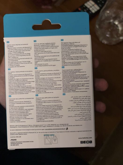 Чисто нови безжични слушалки TTEC