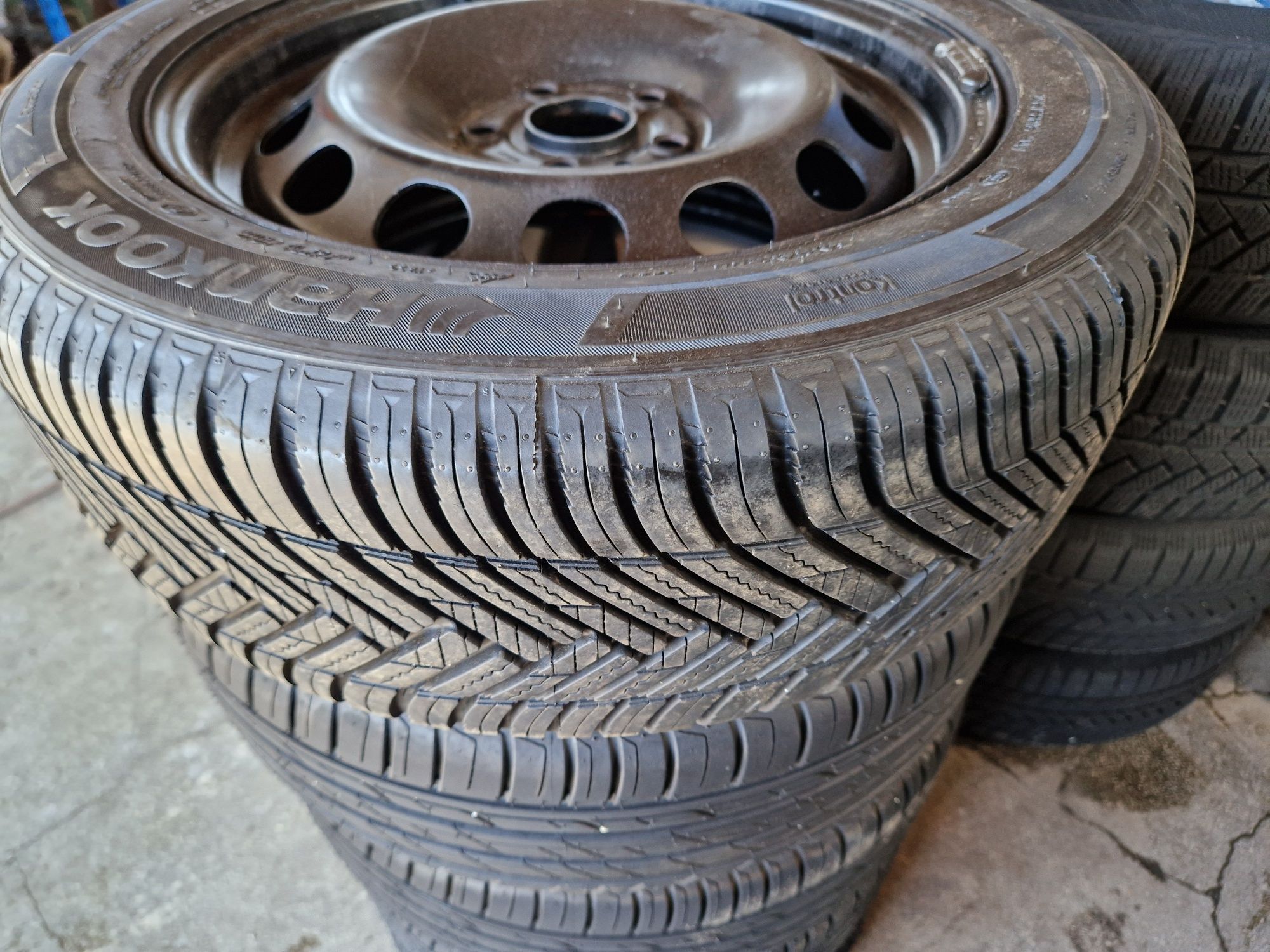 Rezerva! janta  5x112 vw skoda anvelopa 205 55 16