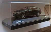 Macheta BMW X4 F26 2015 negru- Herpa 1/43 editie de reprezentanta