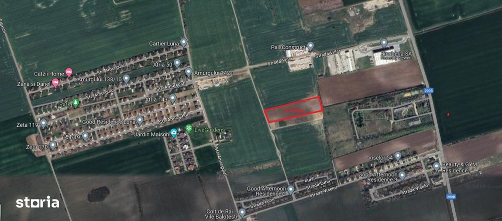 Teren intravilan, 12.200mp, Balotesti, oportunitate de investitie