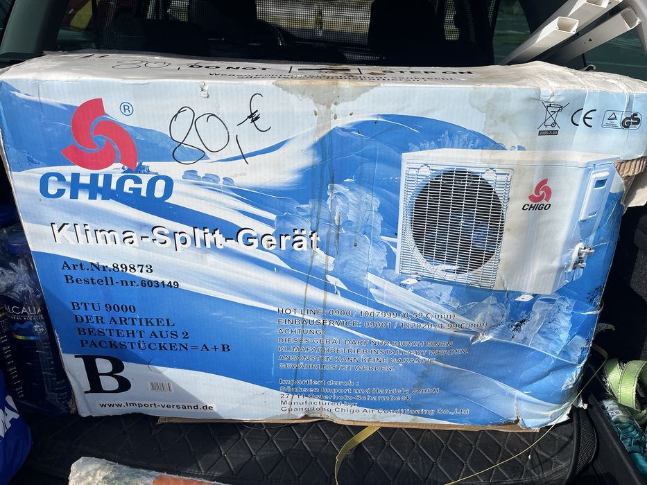 Vand clima noua doar unitatea de afara