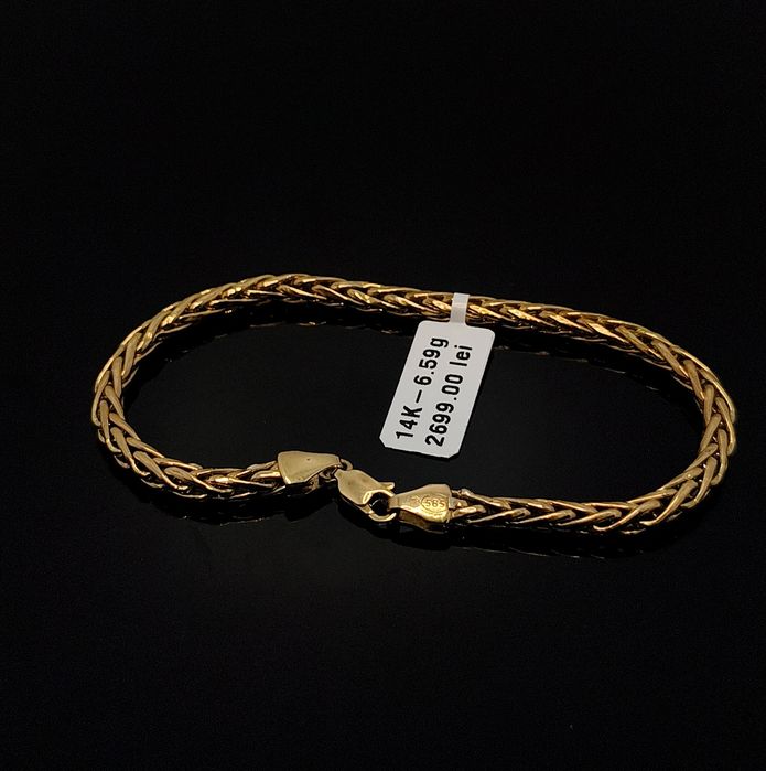 Bijuteria Royal bratara din aur 14k 6.59 gr