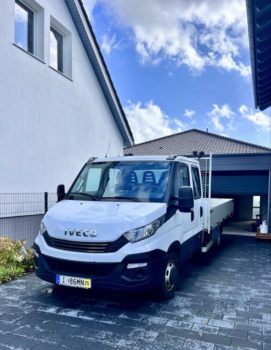 Iveco daily doka dublă cabină6 locuri cason fix 210/400