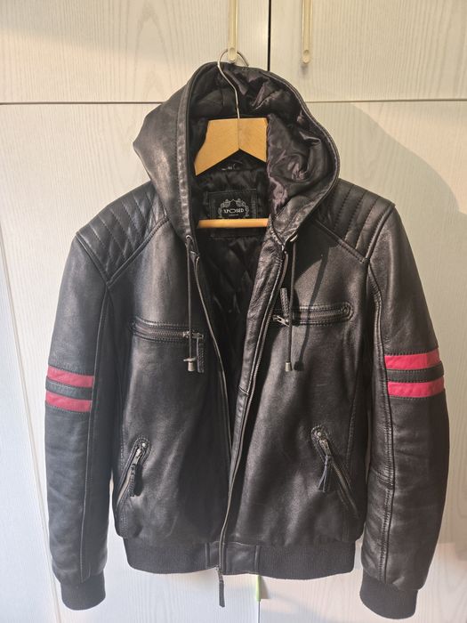 Новая мягкая кожаная куртка