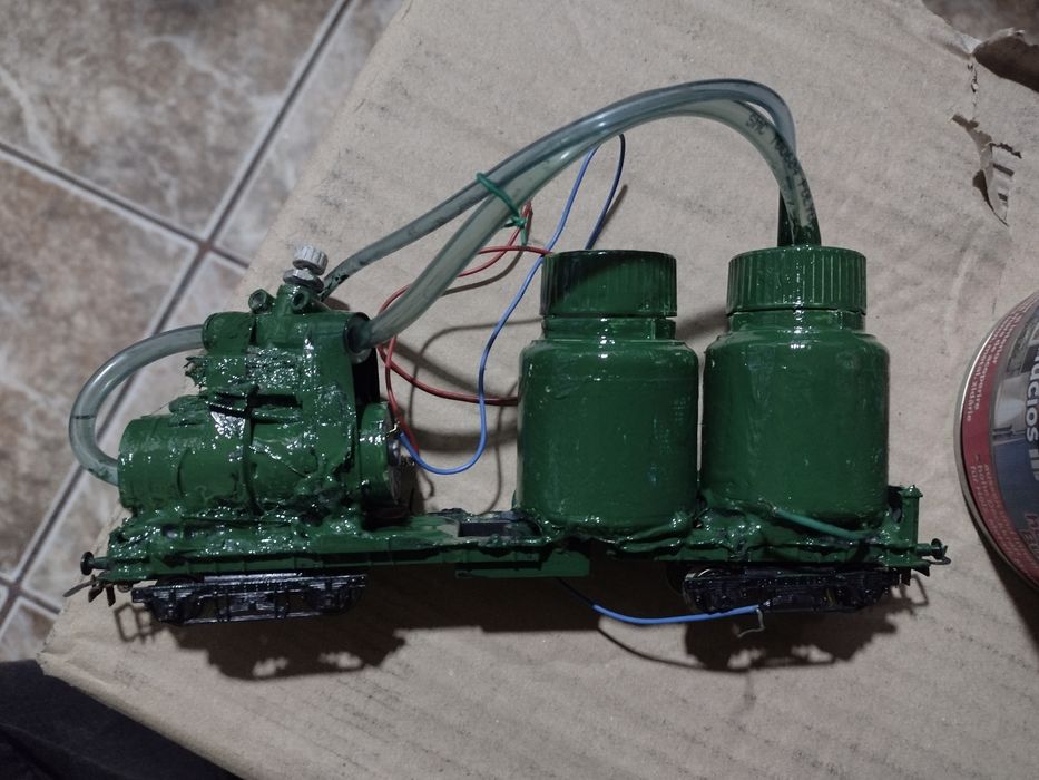 Vagon modificat scara Ho