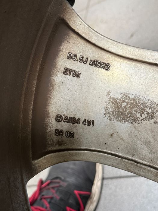 Set 4 jante OEM Mercedes 19″ 5×112 ET56 A1644015902 – GL/ML/GLE