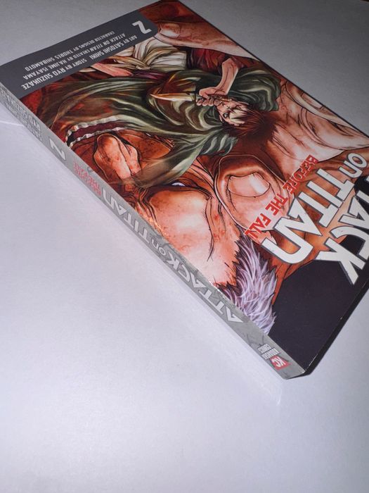 Манга attack on titan before the fall 2