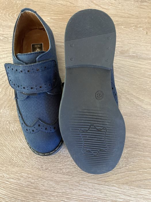 Естествен велур / детски обувки номер 28
