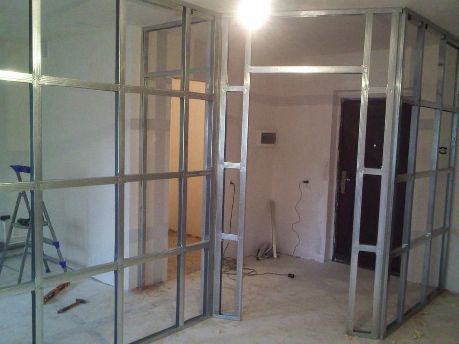 Гипсокартоные работы