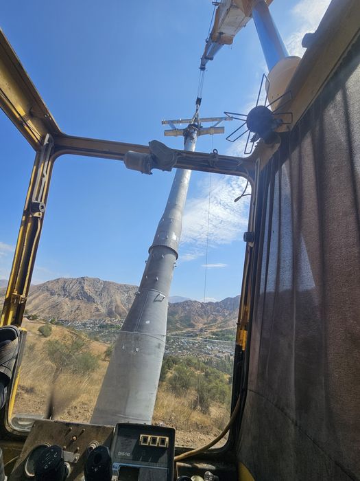 Услуга КАМАЗ Авто кран 25 тонны 21 метр стрела