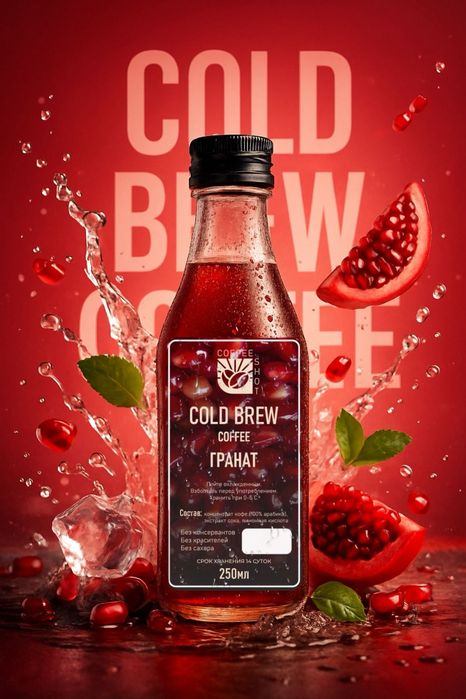 Колд брю холодный кофе cold brew specialty coffee настойка
