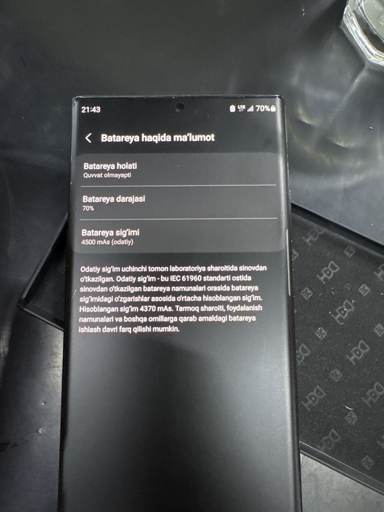 Samsung not 20 ultra 5G