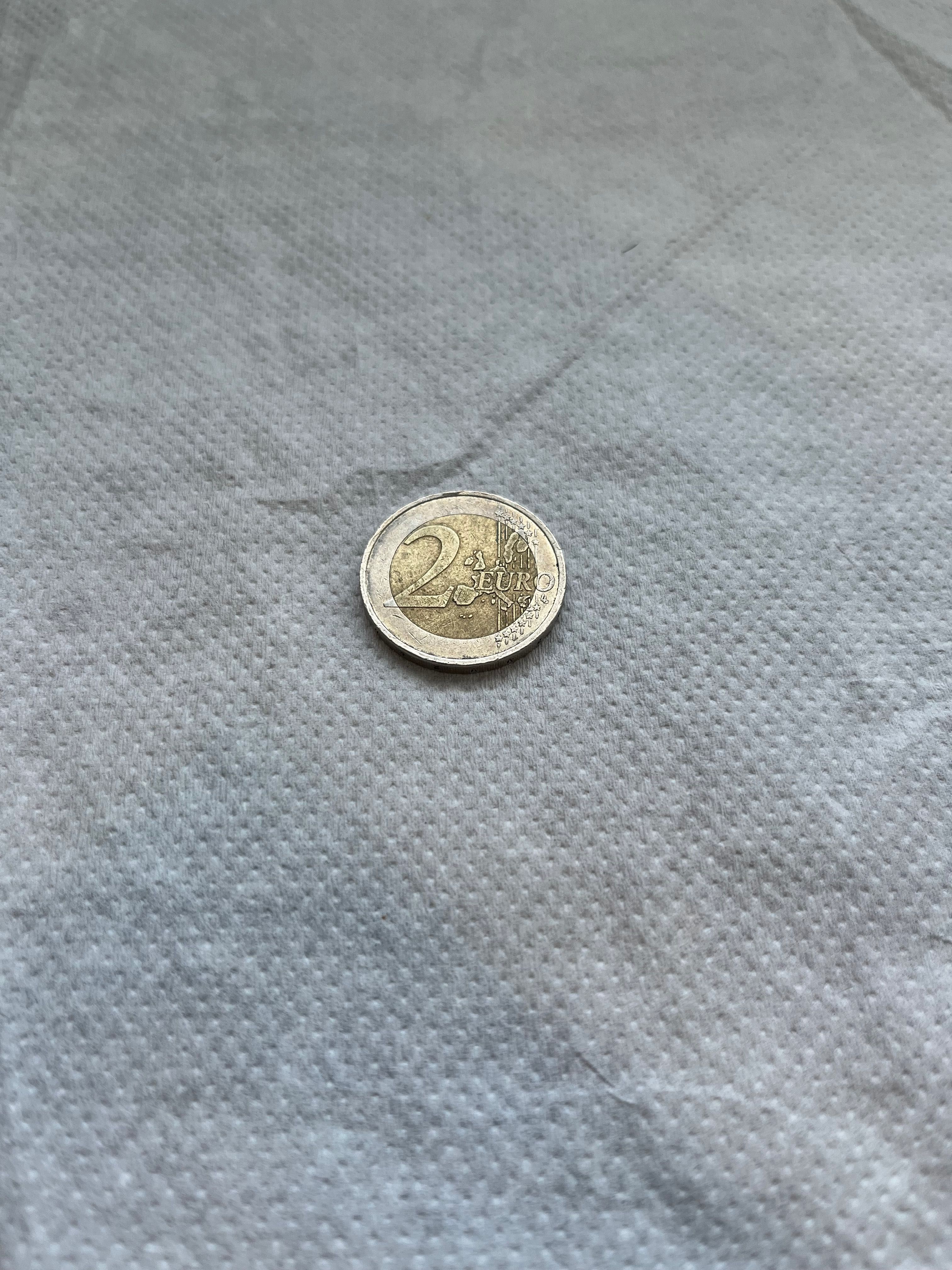 Монета 2 евро 2 euro Франция 2000 година дърво на живота RF