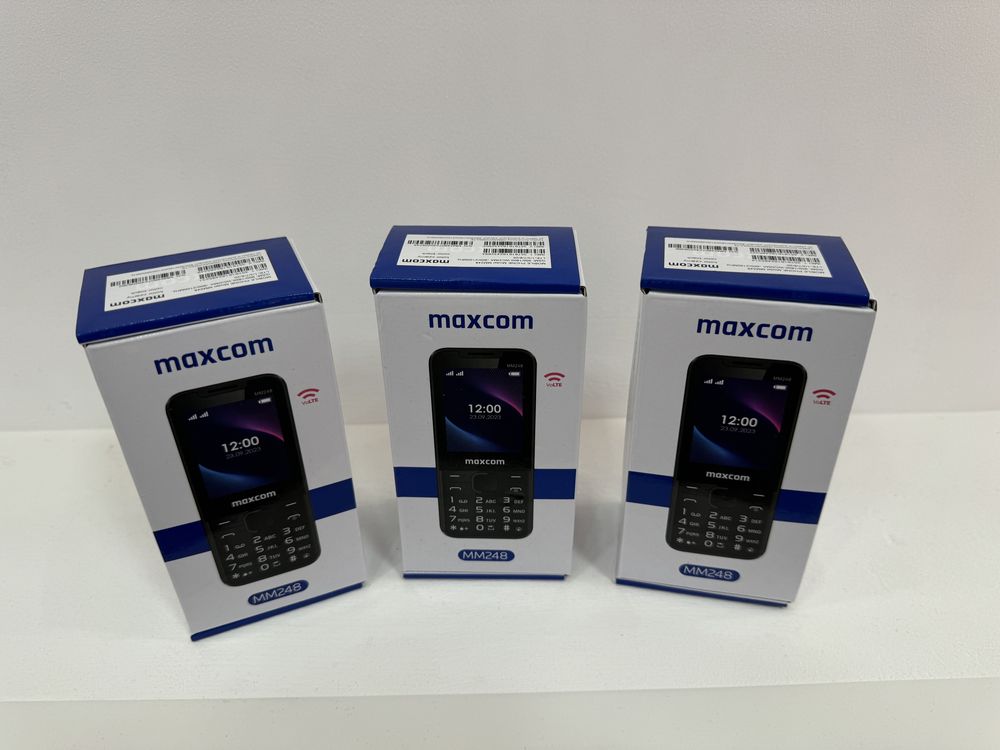 Maxcom MM248, 4G, Dual Sim, noi la cutie