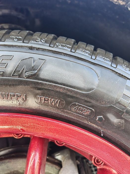 Jante Brock B6 4x100 R16 (două lățimi) cu anvelope noi Opel