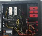 Настольный компьтер x79 intel 2650v2 8/16  32GB RAM SAPPHIRE rx580 4GB