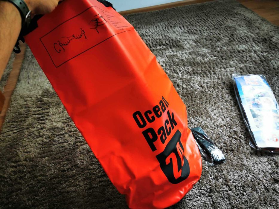 Dry bag 10L 20L geanta waterproof rucsac etans apa plaja caiac rafting