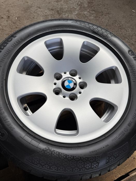 Jante originale BMW X3 style 165 forjate cu anvelope 245/55 17 5x120