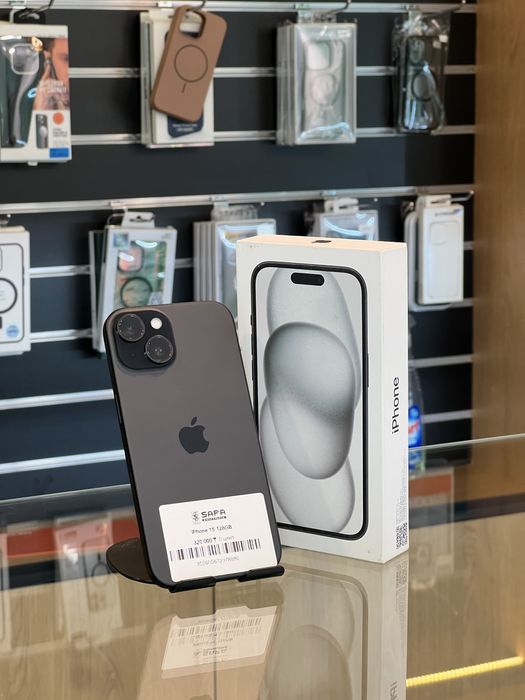 Iphone 15 черный 128Гб