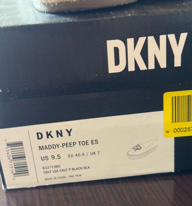 Espadrile DKNY,marimea 40,5 cm