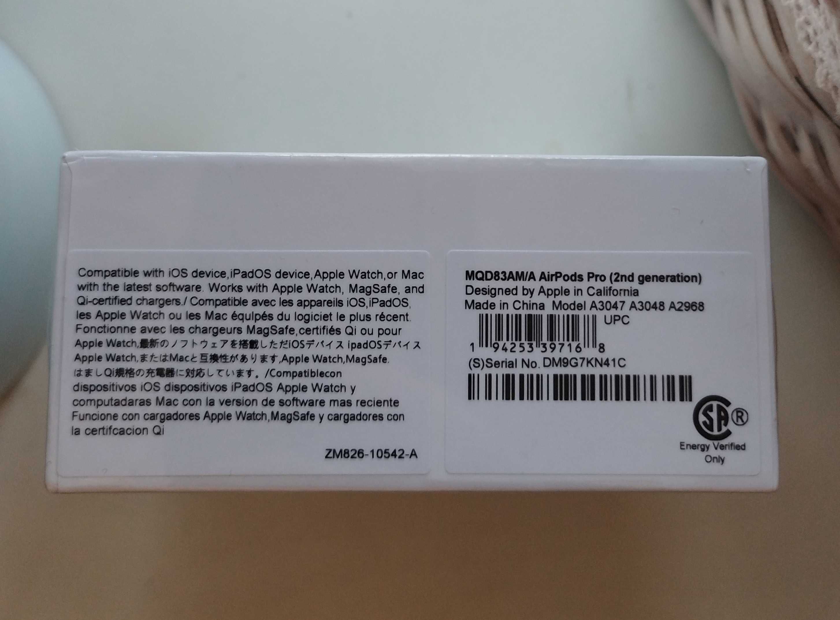 Неразопаковани Airpods pro 2 usb c