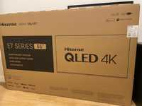 Televizor QLED HISENSE 55E7HQ, 139 cm, Ultra HD 4K, QLED, Smart, Negru