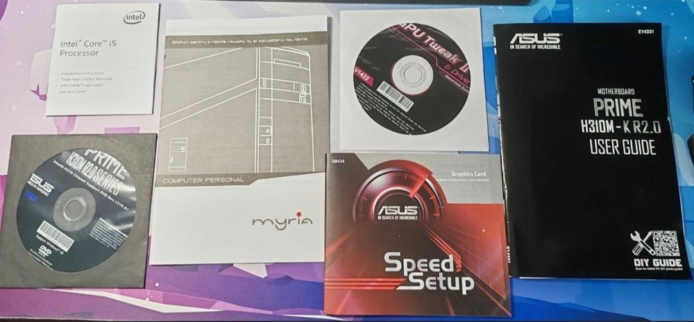 PC Gaming i5-8400 / GTX 1050 Ti / 4GB / 16GB RAM / SSD 512GB + HDD