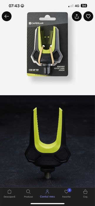 Scaun feeder caperlan