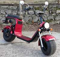 Електрически скутер EcoWay Чопър HR8-1 12A/h батерия черен