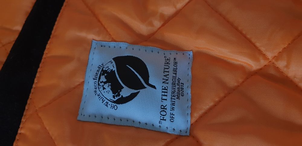 Off White  Bomber Jacket Mens Size  L ОРИГИНАЛ!  Мъжко Яке