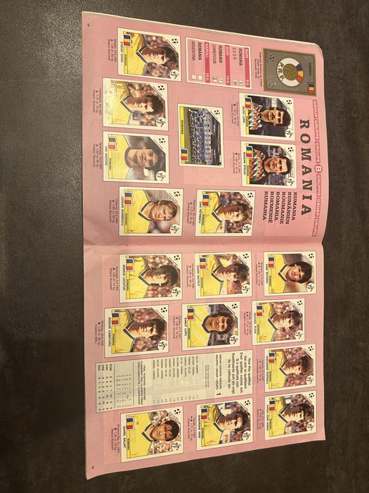 Album complet cupa mondiala Italia 1990