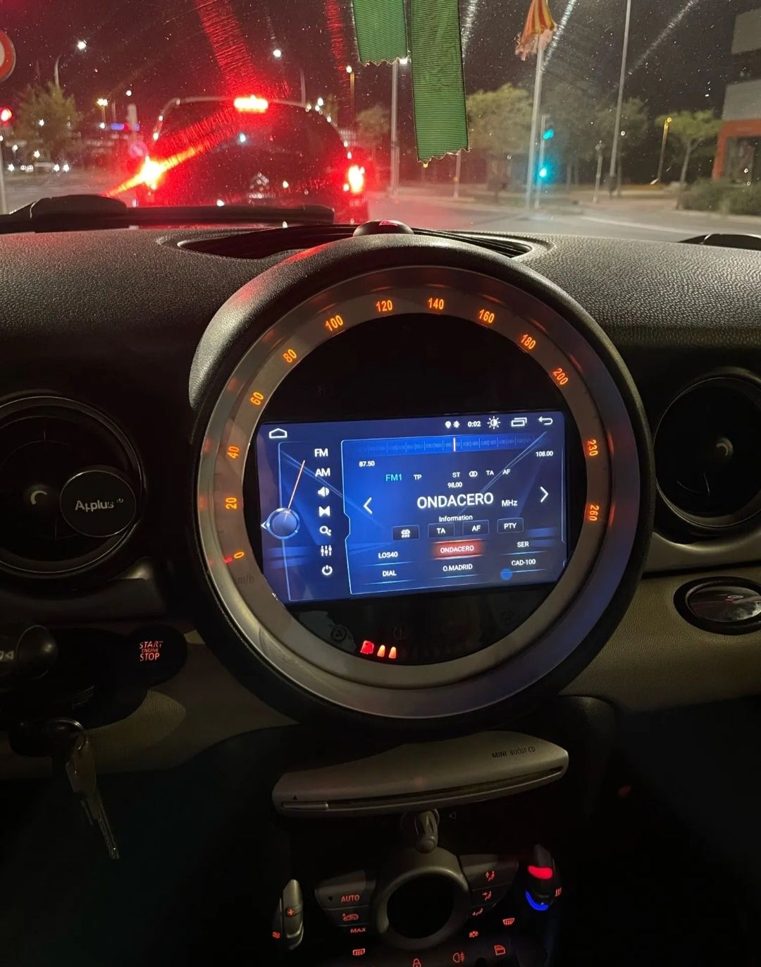 Navigatie android  Mini Cooper 2006-2013 Waze YouTube Carplay