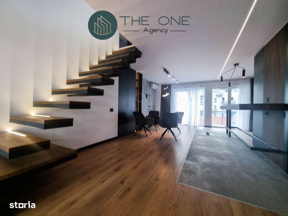 PENTHOUSE intr-un imobil boutique | 3 camere + 3 terase