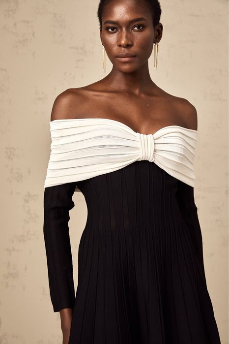 Коктейлна рокля Mirella Off-Shoulder