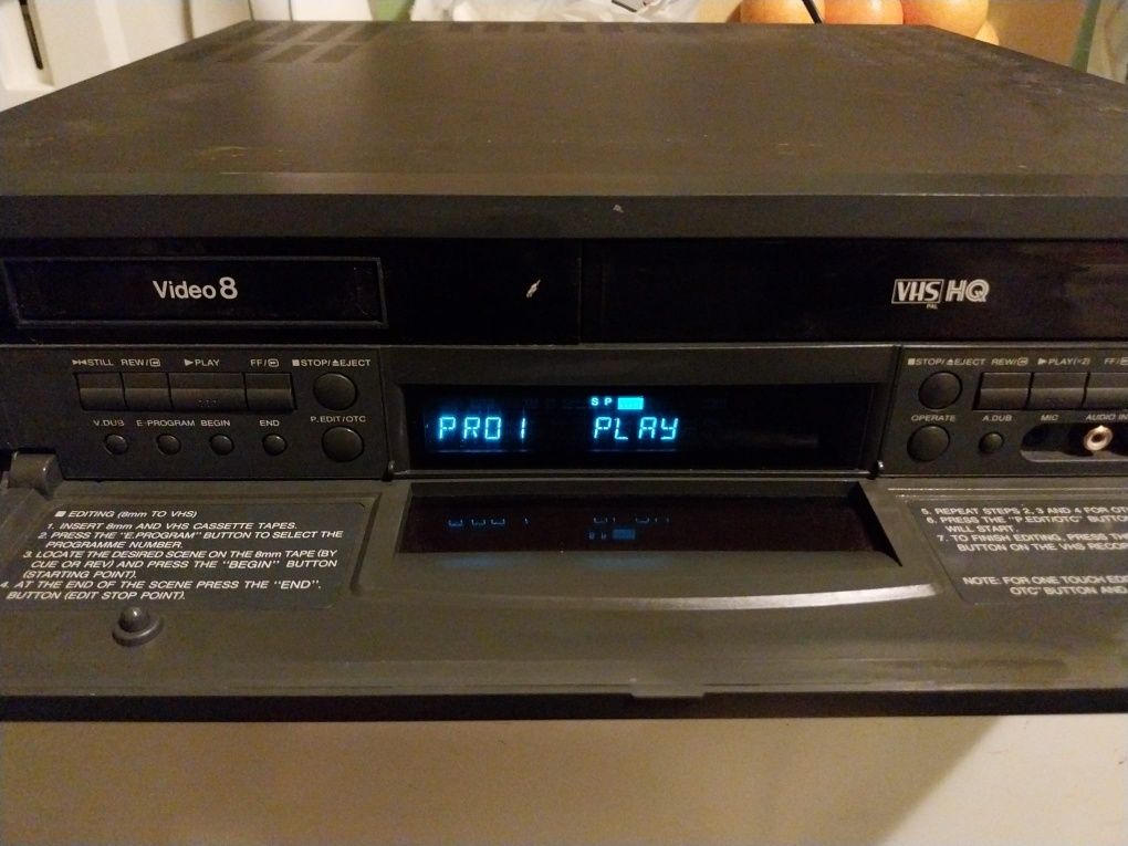 Videorecorder video 8 și vhs Goldstar