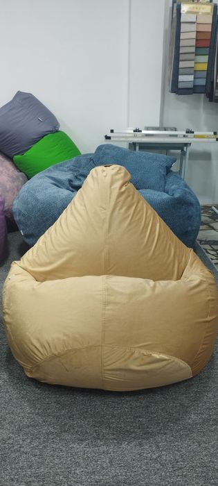 Бин бэги разных форм, ткани и размеров  от The NOM,  кресло мешок