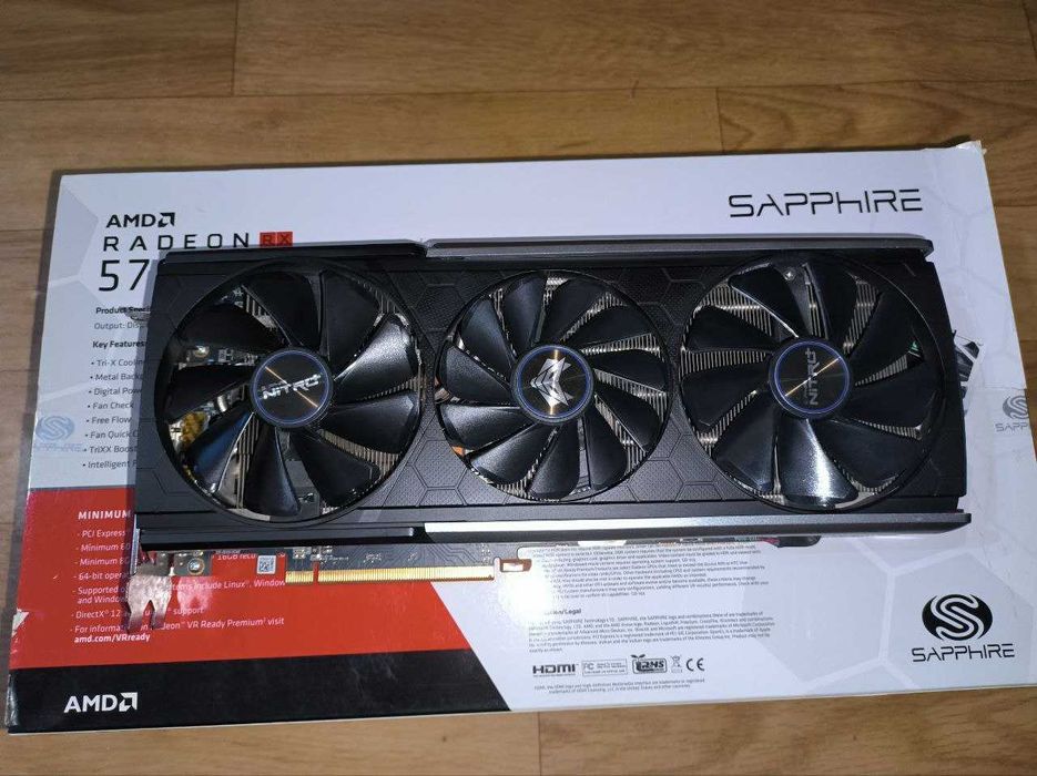 AMD Radeon Rx 5700xt Sapphire NITRO+