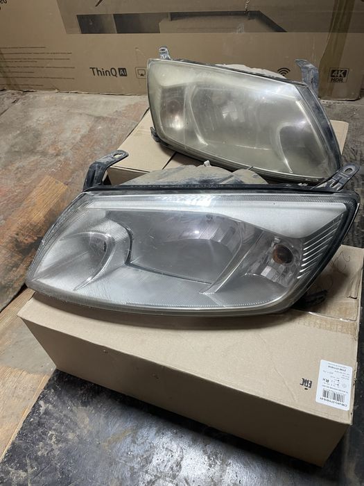 фары и задний бампер на гранта