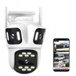 P-15 ICsee WiFi камера 12MP с 3 обектива WiFi Auto Tracking Home Prote