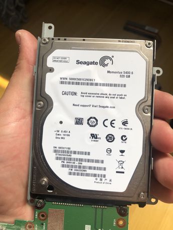 Hard disk seagate momentus 5400.6 , 320GB