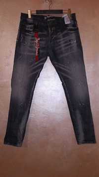 Мъжки дънкови панталонки Dsquared 2, 52 размер.