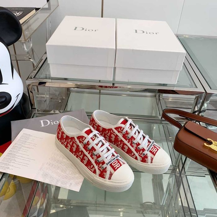 Adidasi tenisi Christian Dior Walk'n'Dior red, marimi 35-40, Premium