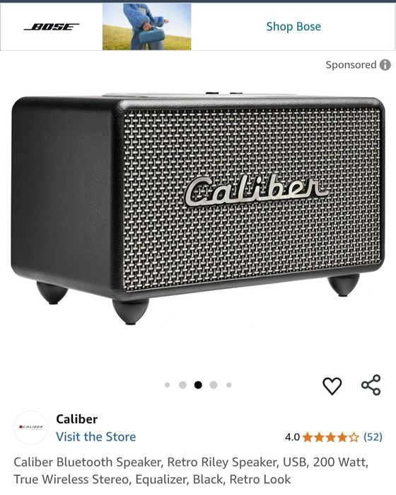 Boxă Bluetooth 200 wați (Nouă)
