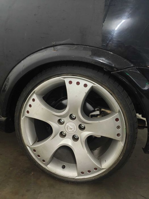 Jante IRMSCHER 8x18 5x110 ET38 Opel cu Goodyear Eagle F1 215/35R18 NOI