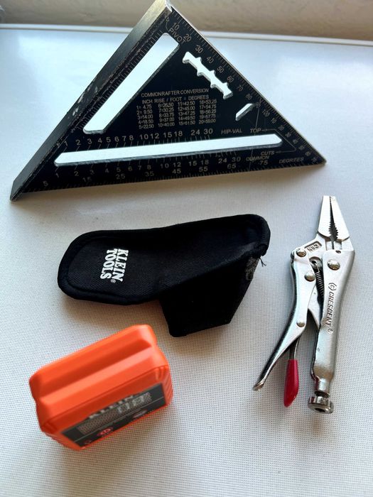 Nivela Digitala Klein + Echer Tamplarie + Cleste de Blocare 7-inch