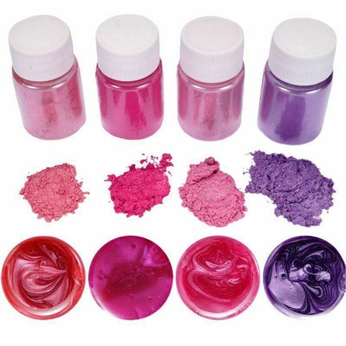 Mica Pigment metalic rasina epoxy (sapun,lumanare,make-up,unghii)