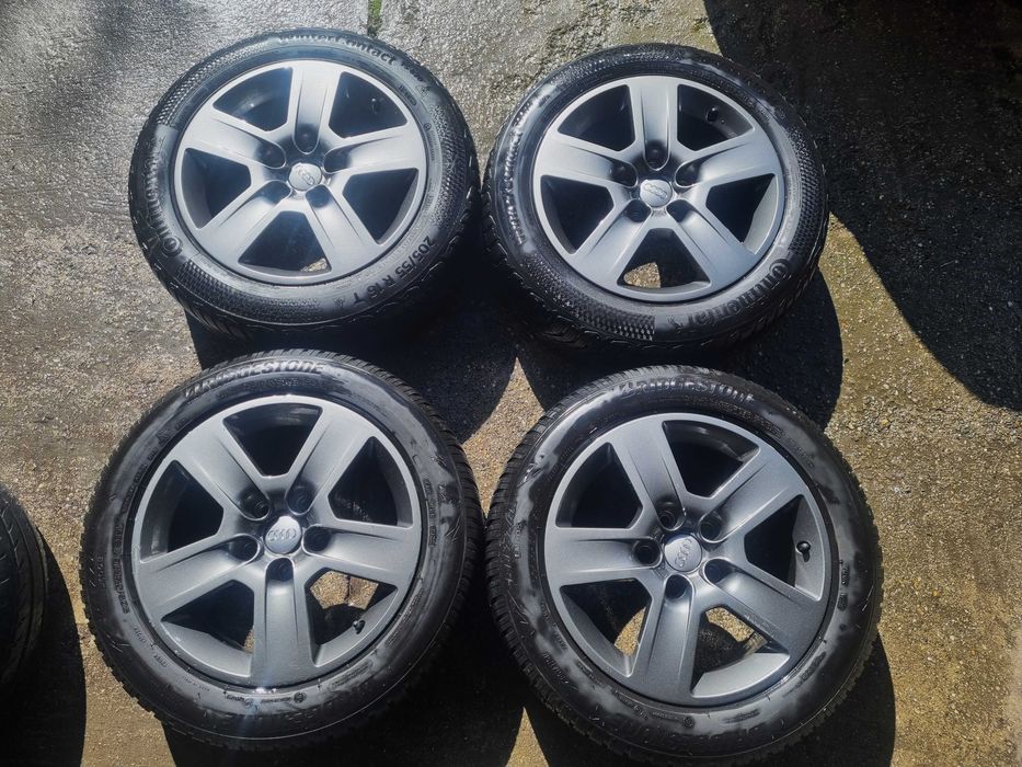 Jante audi,vw,seat, 5x112 pe 16 originale iarna