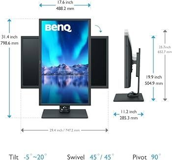 BenQ SW321C | Monitor 4K Profesional 32" Editare foto/video. AdobeRGB